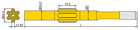 Striking Bar Ingersoll T38